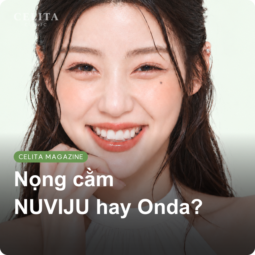 Chăm sóc nọng cằm: NUVIJU và Onda khác nhau thế nào?